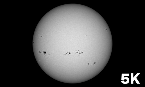 2024年8月7日の太陽全球
