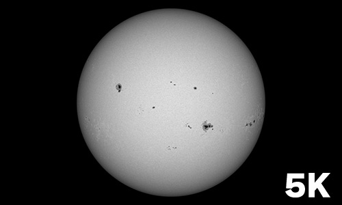 2024年8月12日の太陽全球