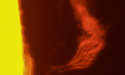 2025年3月27日 プロミネンス