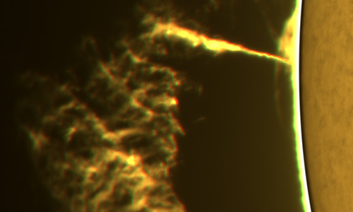 2025年10月14日 巨大プロミネンス