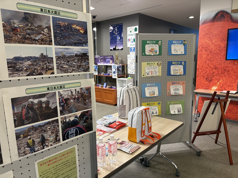 東日本大震災時の写真の展示