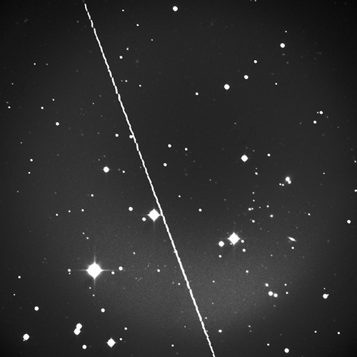 “2017年4月21日に撮影された小惑星「2014JO25」”