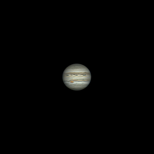 “2020年8月8日に撮影された木星”
